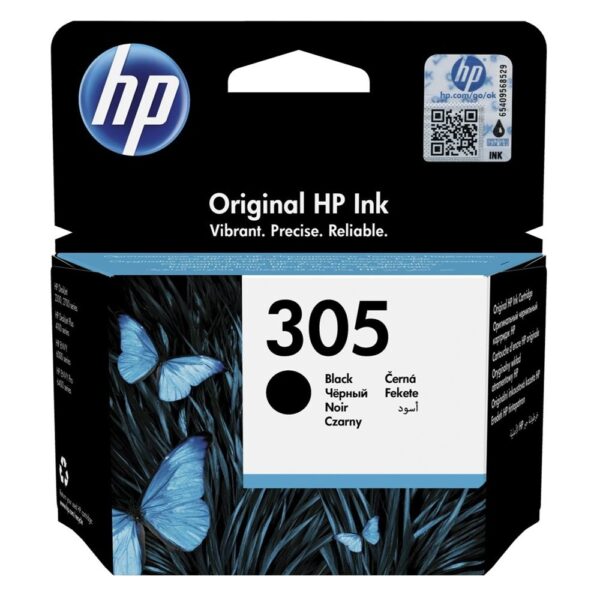 0025726 hp inkjet no305 black 3ym61ae hp3ym61ae 0